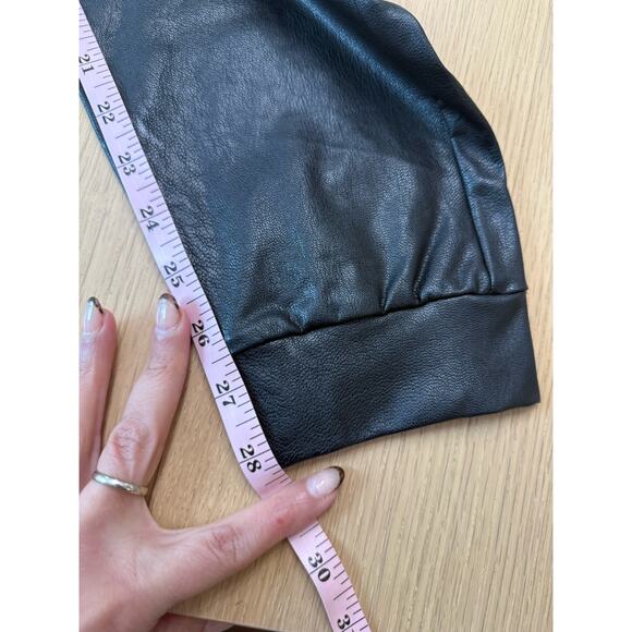 Commando Revolve Faux Leather Jogger Pants Size Medium 2327 - Picture 10 of 11